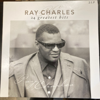 Ray Charles - 24 Greatest Hits (EU/2013) 2LP (VG+-M-/VG+) -blues-